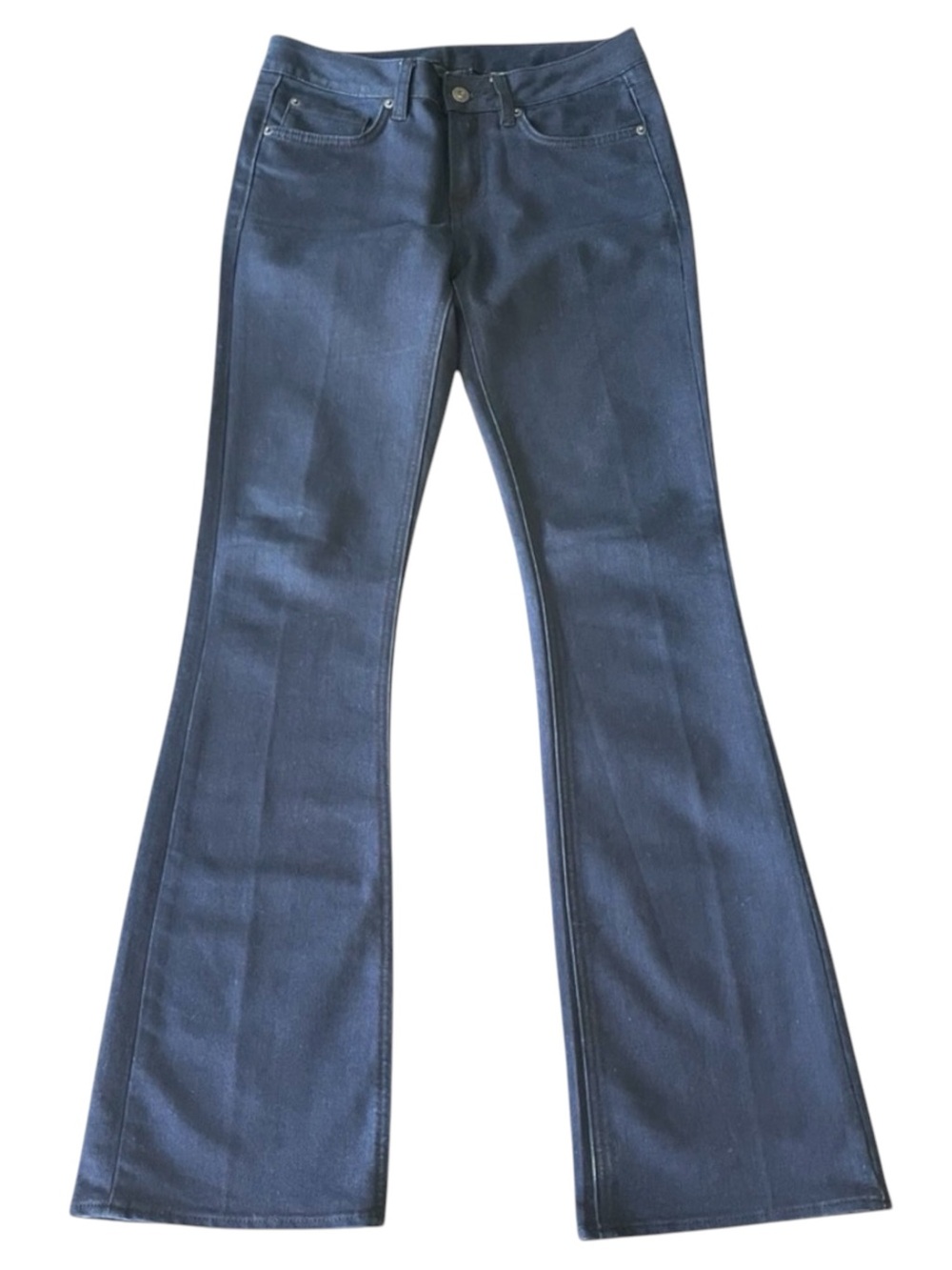 Buffalo David Bitton Dark Blue MEGA Regular Rise Bootcut Stretch Jeans (27x32)